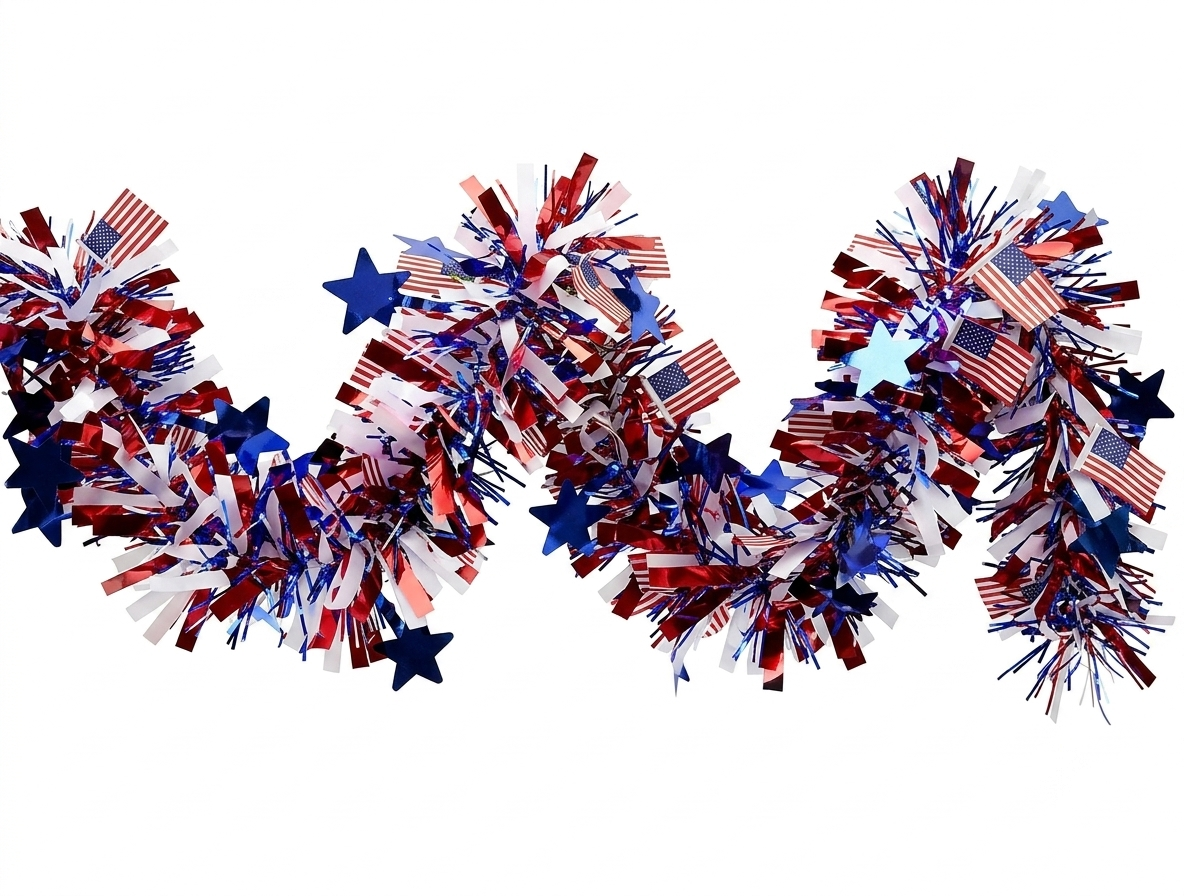 PMU Tinsel Garland Party Decoration Ornament