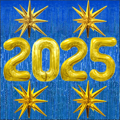 PMU 2025 Graduation - New Years Balloons Curtain Backdrop Party Kit Decorations