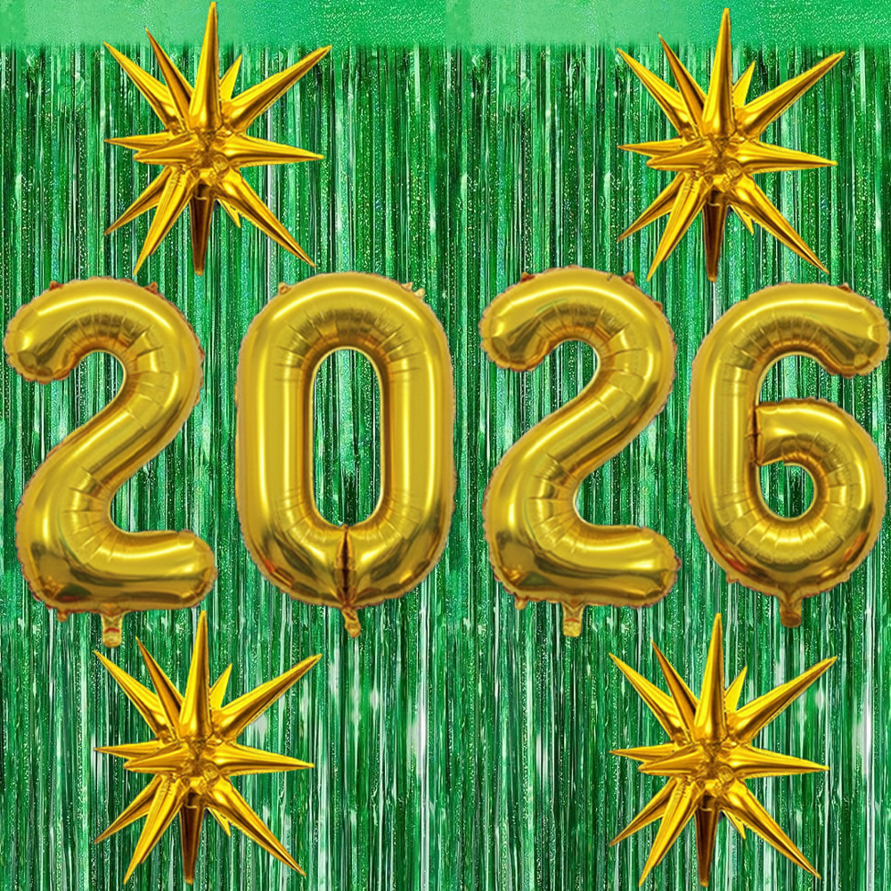 PMU 2026 Graduation - New Years Balloons Curtain Backdrop Party Kit Decorations