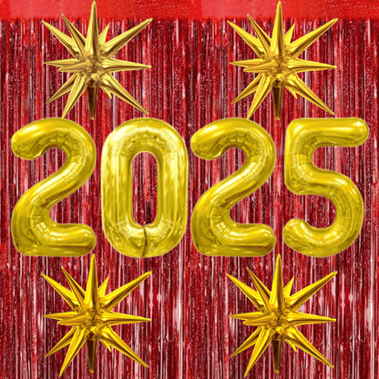 PMU 2025 Graduation - New Years Balloons Curtain Backdrop Party Kit Decorations