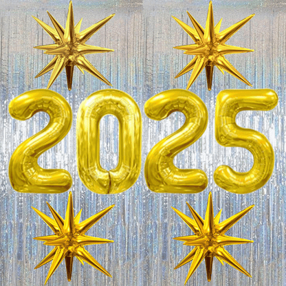 PMU 2025 Graduation - New Years Balloons Curtain Backdrop Party Kit Decorations