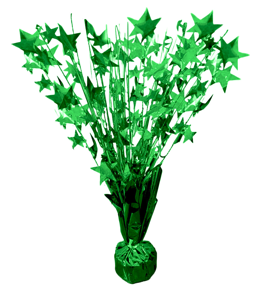 PMU Starburst Balloon Centerpiece - Beautiful Table Centerpieces for Memorial Day, Birthdays, Halloween, Veterans Day Party & Independence Day Celebration - 15in / 7.34cm