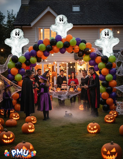 PMU Halloween Balloons Mylar-Foil