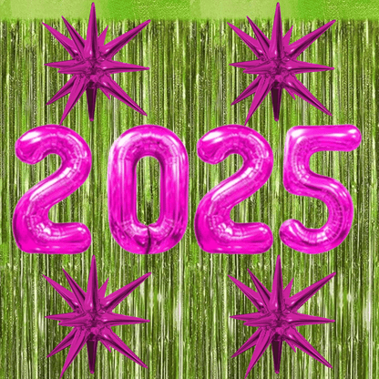 PMU 2025 Graduation - New Years Balloons Curtain Backdrop Party Kit Decorations