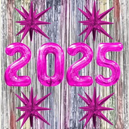 PMU 2025 Graduation - New Years Balloons Curtain Backdrop Party Kit Decorations
