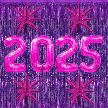 PMU 2025 Graduation - New Years Balloons Curtain Backdrop Party Kit Decorations