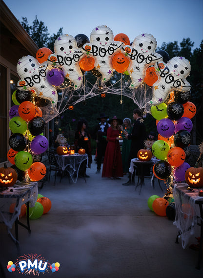 PMU Halloween Balloons Mylar-Foil