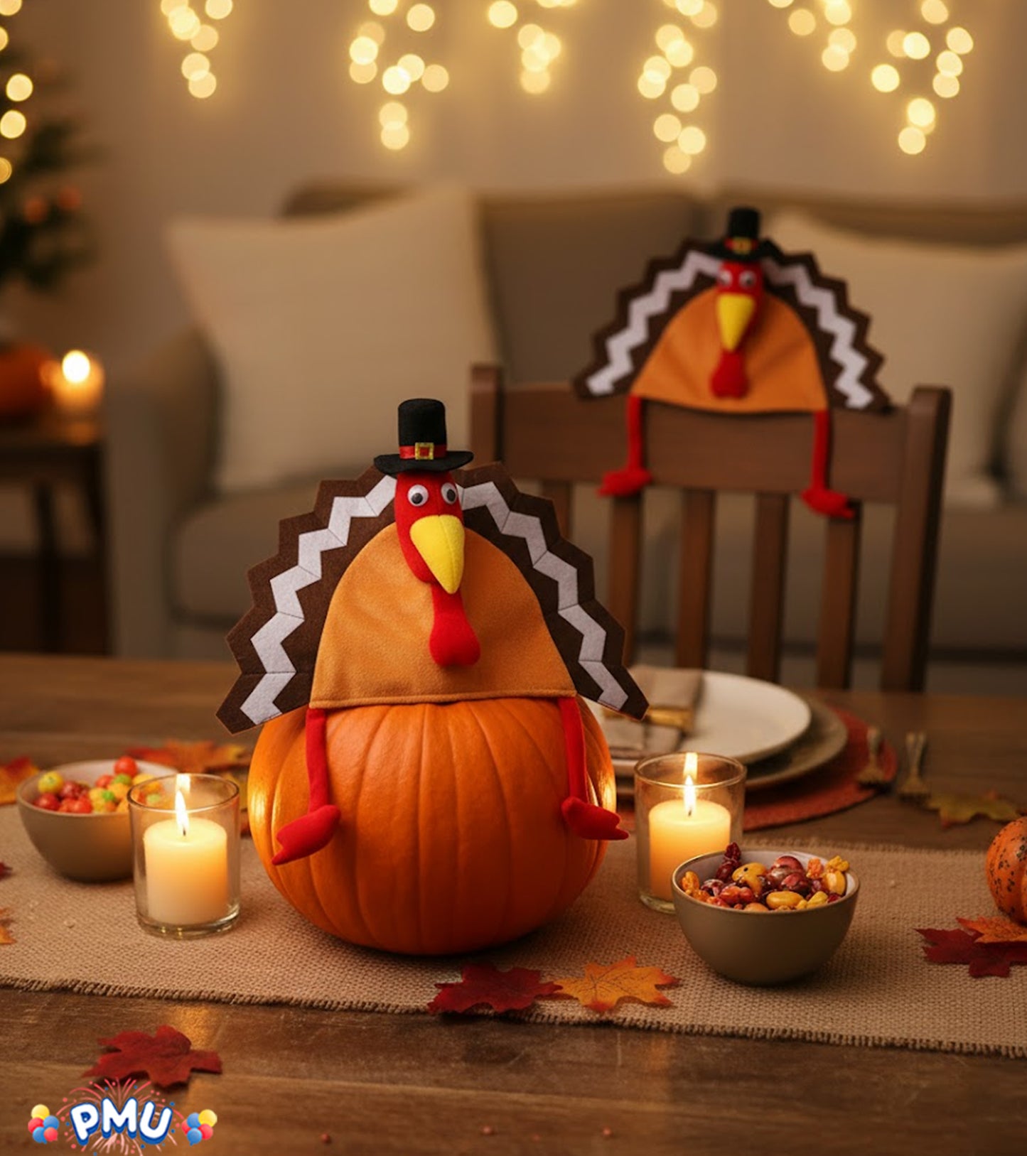 PMU Thanksgiving Turkey Hats Party Costumes and Accessories