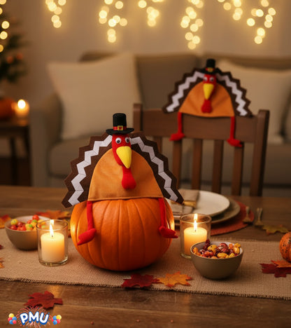 PMU Thanksgiving Turkey Hats Party Costumes and Accessories