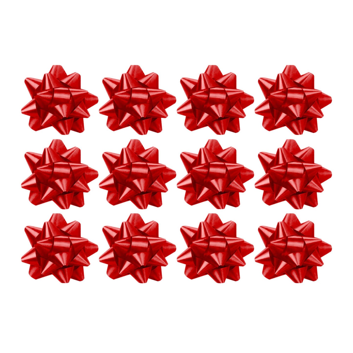 PMU Decorative Confetti Gift Bows (12/Pkg) Pkg/1