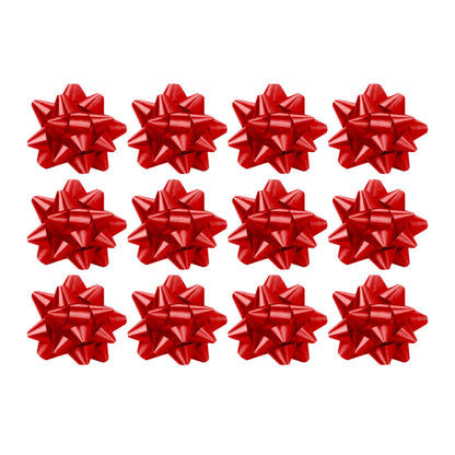 PMU Decorative Confetti Gift Bows (12/Pkg) Pkg/1