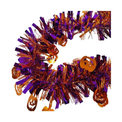 PMU Star Wire Shiny - Garland Halloween, Christmas Party, Wedding, Birthday, Festive Home Decoration Ornament 25ft Tinsel