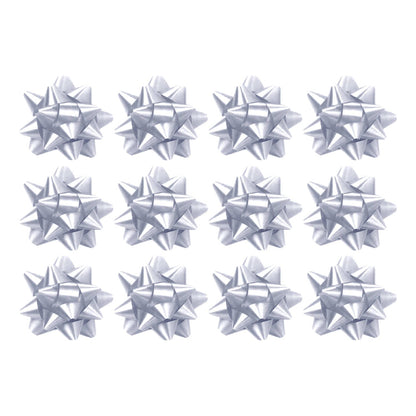 PMU Decorative Confetti Gift Bows (12/Pkg) Pkg/1
