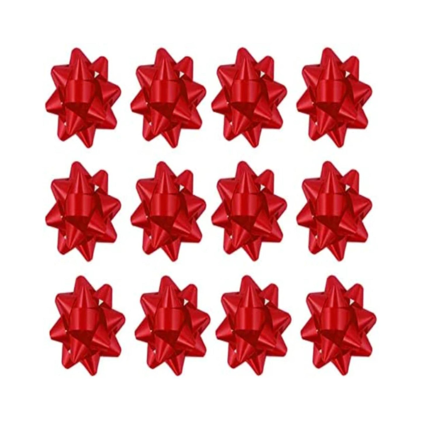 PMU Decorative Confetti Gift Bows (12/Pkg) Pkg/1