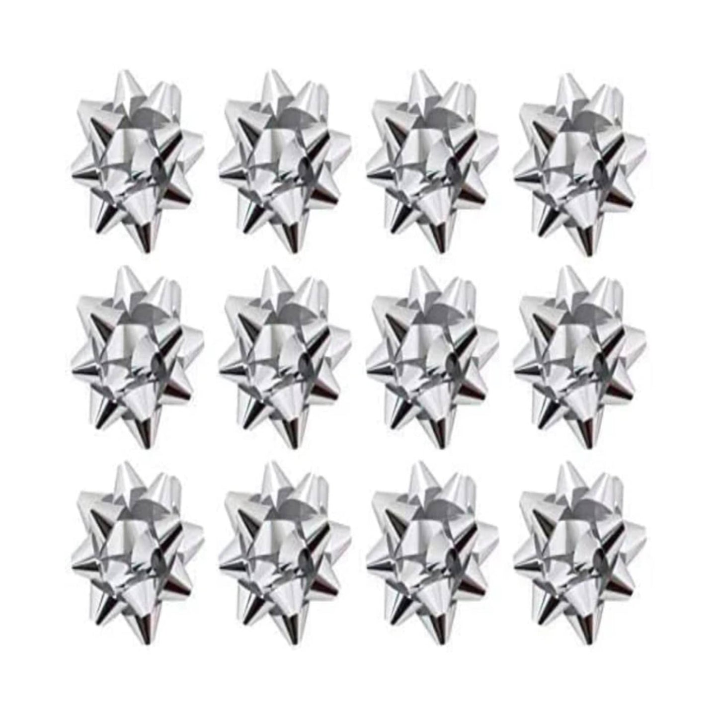 PMU Decorative Confetti Gift Bows (12/Pkg) Pkg/1