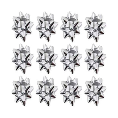 PMU Decorative Confetti Gift Bows (12/Pkg) Pkg/1