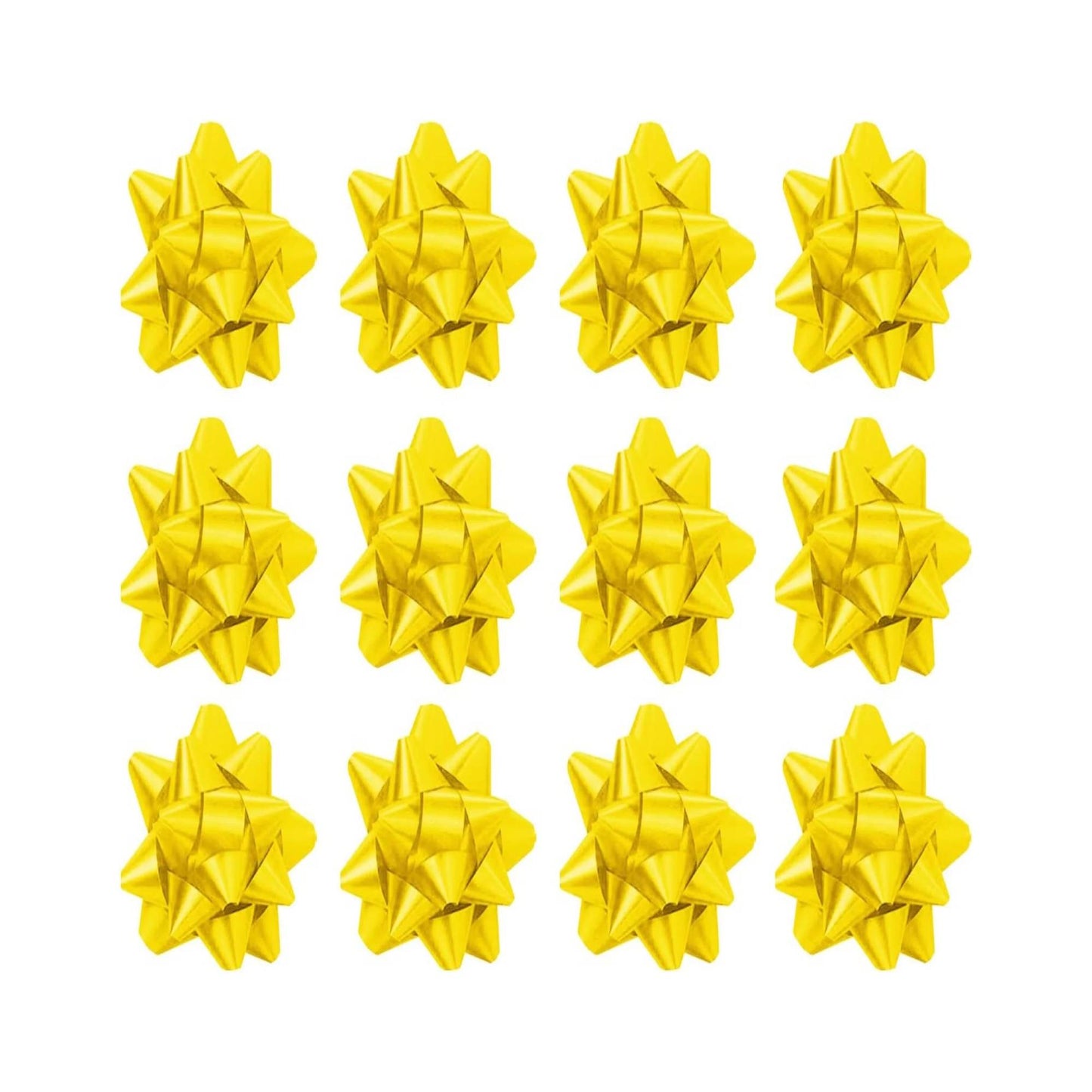 PMU Decorative Confetti Gift Bows (12/Pkg) Pkg/1