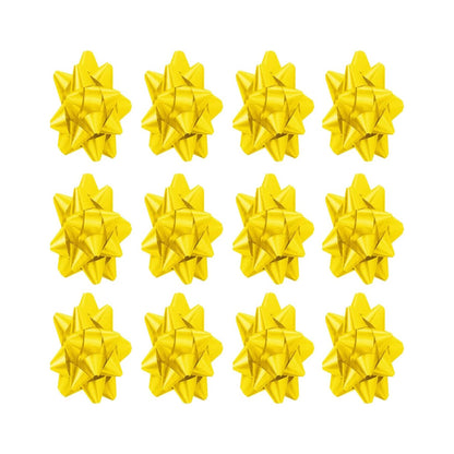 PMU Decorative Confetti Gift Bows (12/Pkg) Pkg/1