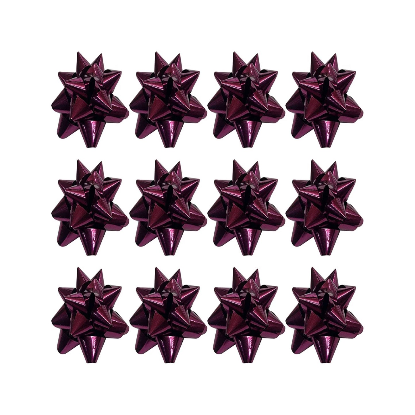 PMU Decorative Confetti Gift Bows (12/Pkg) Pkg/1