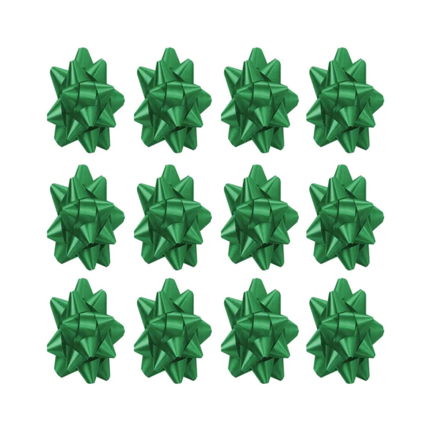 PMU Decorative Confetti Gift Bows (12/Pkg) Pkg/1