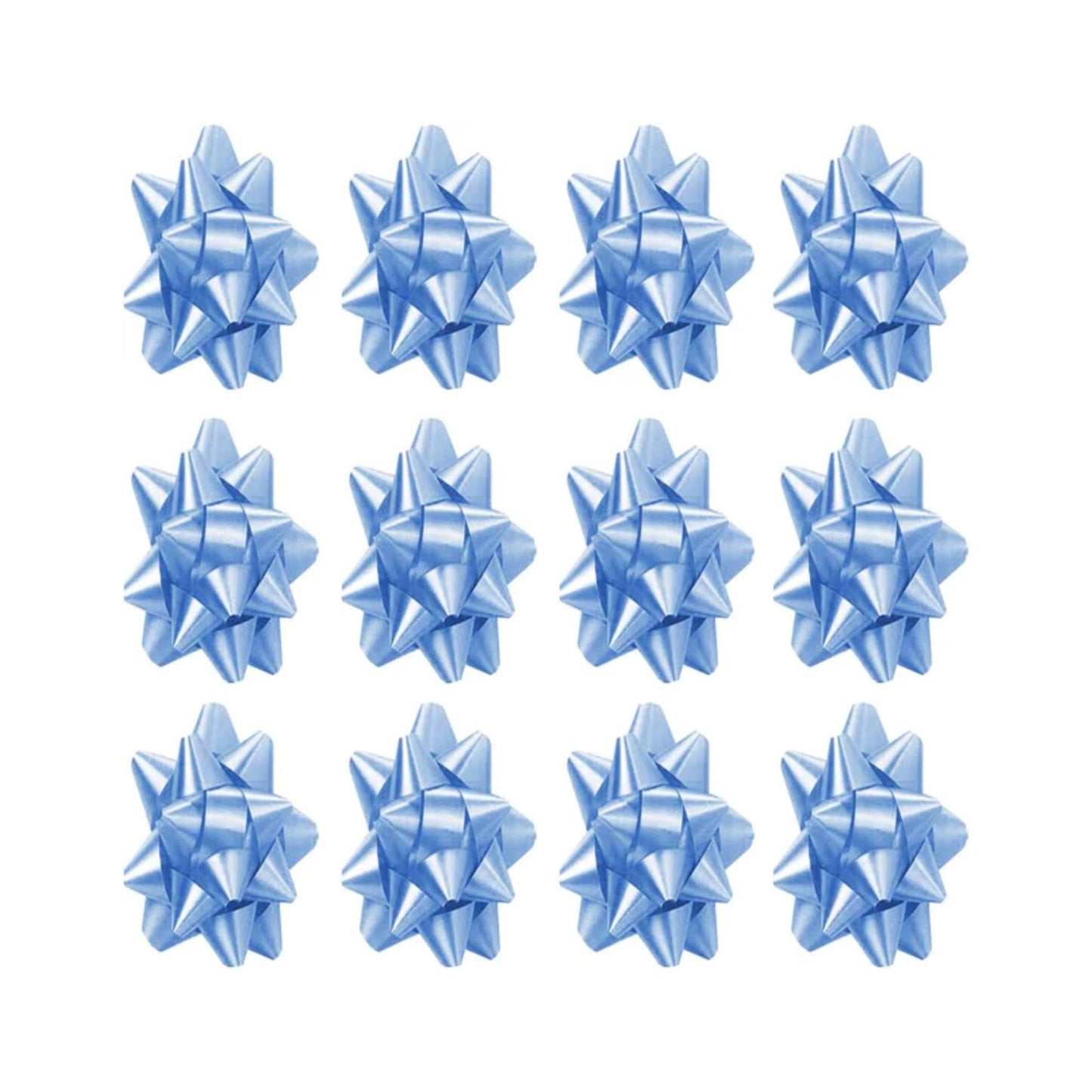 PMU Decorative Confetti Gift Bows (12/Pkg) Pkg/1