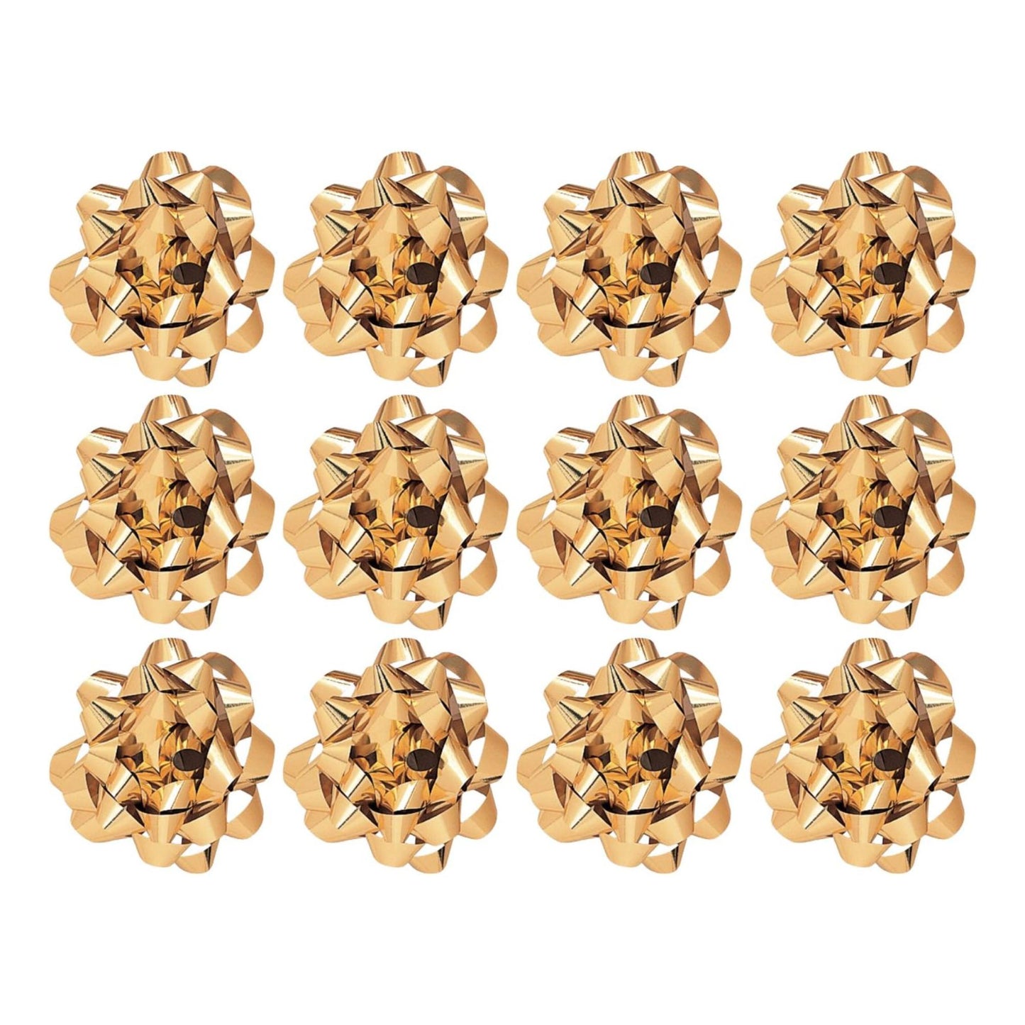 PMU Decorative Confetti Gift Bows (12/Pkg) Pkg/1