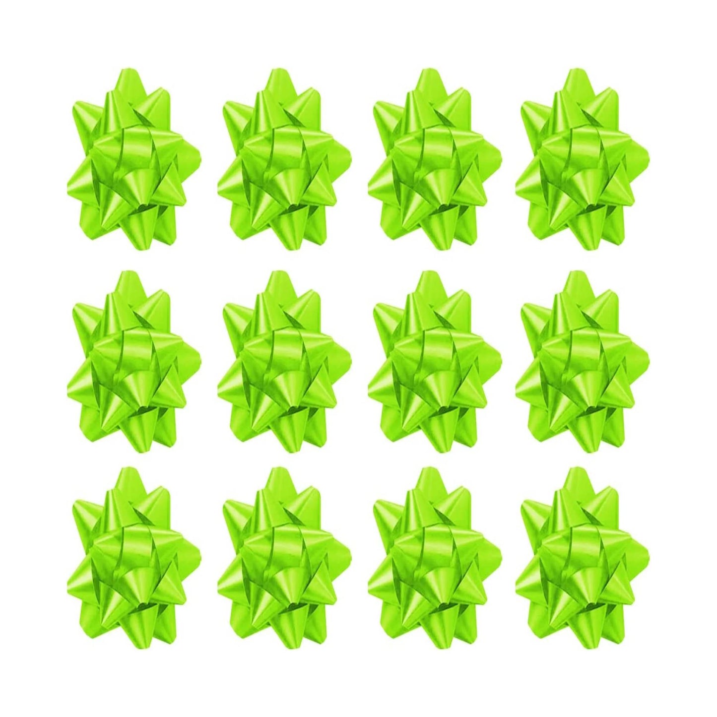 PMU Decorative Confetti Gift Bows (12/Pkg) Pkg/1