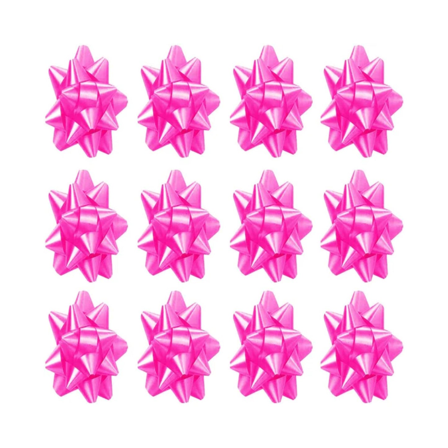 PMU Decorative Confetti Gift Bows (12/Pkg) Pkg/1