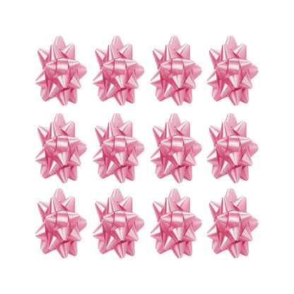 PMU Decorative Confetti Gift Bows (12/Pkg) Pkg/1