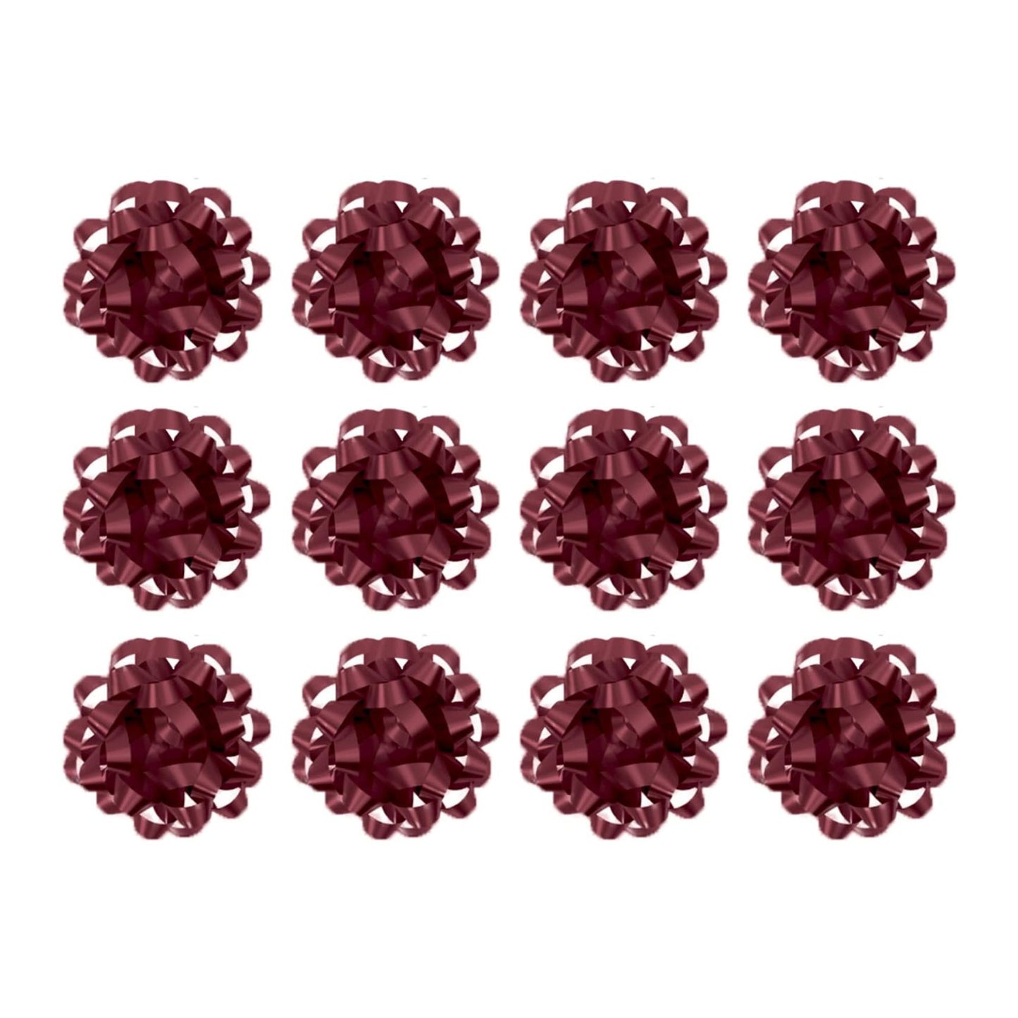 PMU Decorative Confetti Gift Bows (12/Pkg) Pkg/1