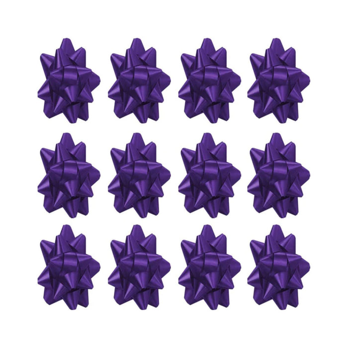 PMU Decorative Confetti Gift Bows (12/Pkg) Pkg/1