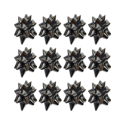 PMU Decorative Confetti Gift Bows (12/Pkg) Pkg/1