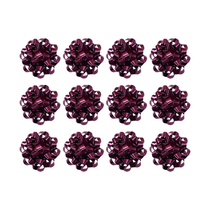 PMU Decorative Confetti Gift Bows (12/Pkg) Pkg/1