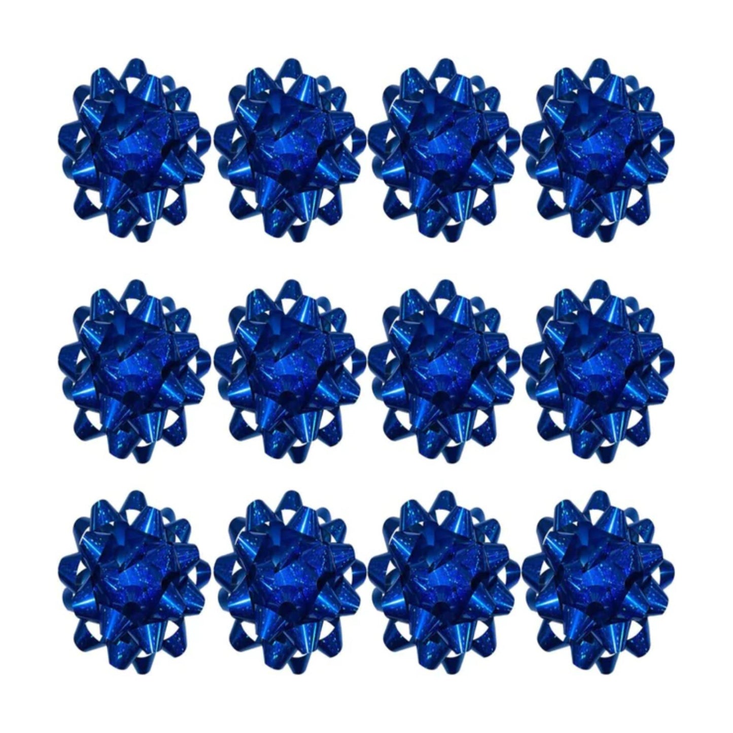 PMU Decorative Confetti Gift Bows (12/Pkg) Pkg/1