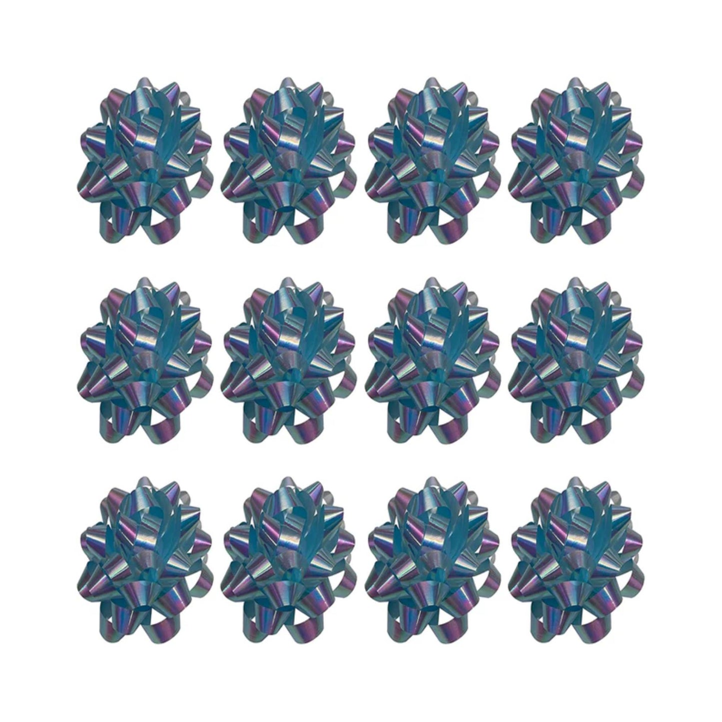 PMU Decorative Confetti Gift Bows (12/Pkg) Pkg/1