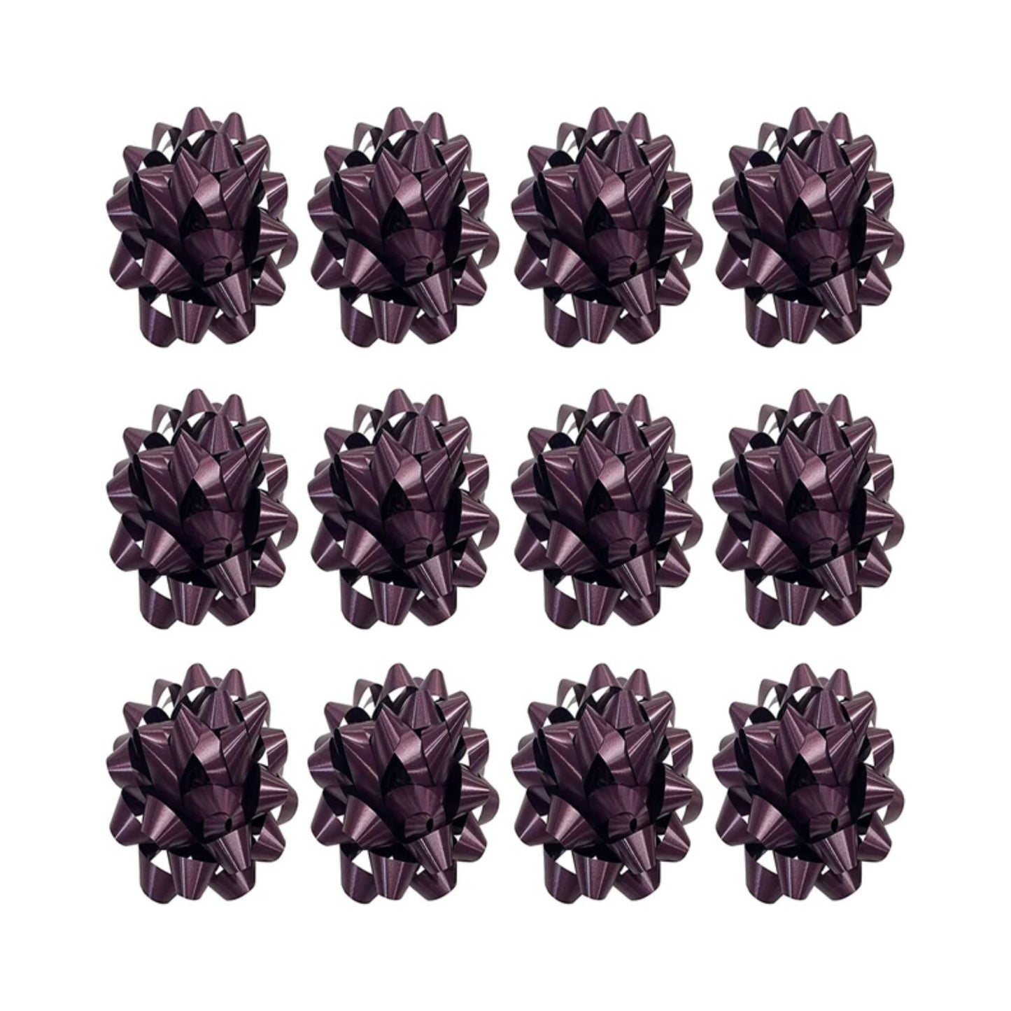 PMU Decorative Confetti Gift Bows (12/Pkg) Pkg/1