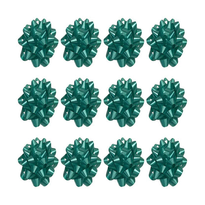 PMU Decorative Confetti Gift Bows (12/Pkg) Pkg/1
