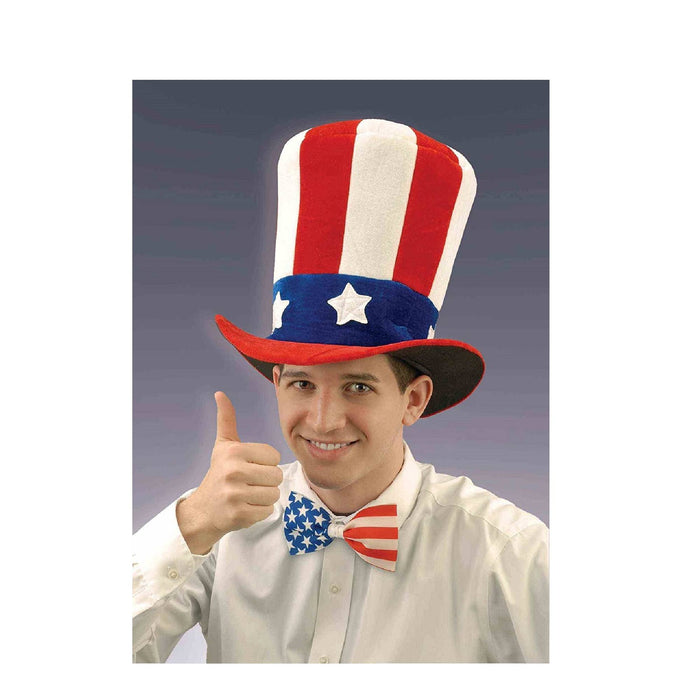 PMU Patriotic Velvet Uncle Sam Top Hat