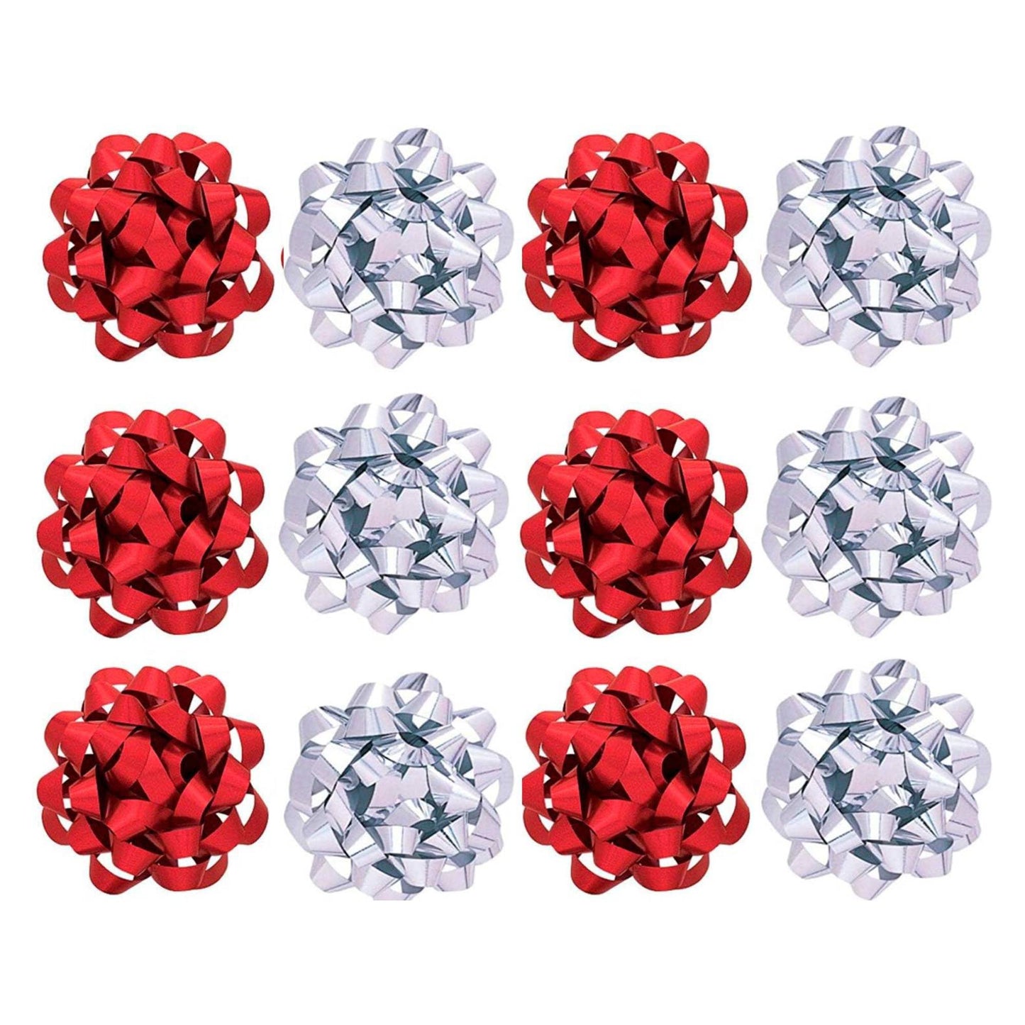 PMU Decorative Confetti Gift Bows (12/Pkg) Pkg/1