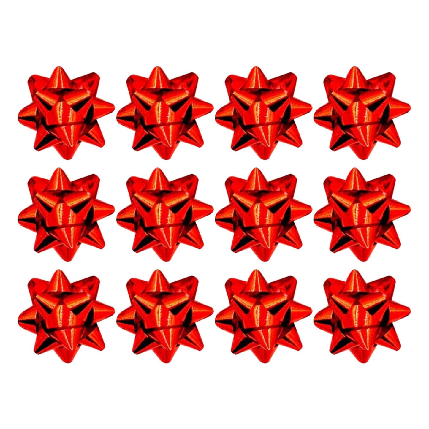 PMU Decorative Confetti Gift Bows (12/Pkg) Pkg/1