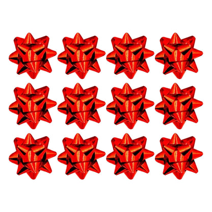 PMU Decorative Confetti Gift Bows (12/Pkg) Pkg/1
