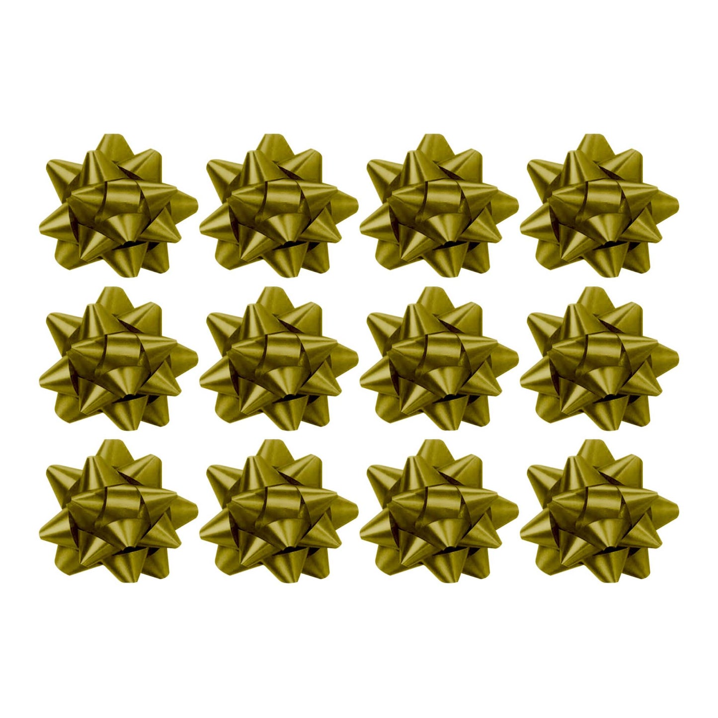 PMU Decorative Confetti Gift Bows (12/Pkg) Pkg/1