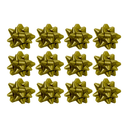 PMU Decorative Confetti Gift Bows (12/Pkg) Pkg/1