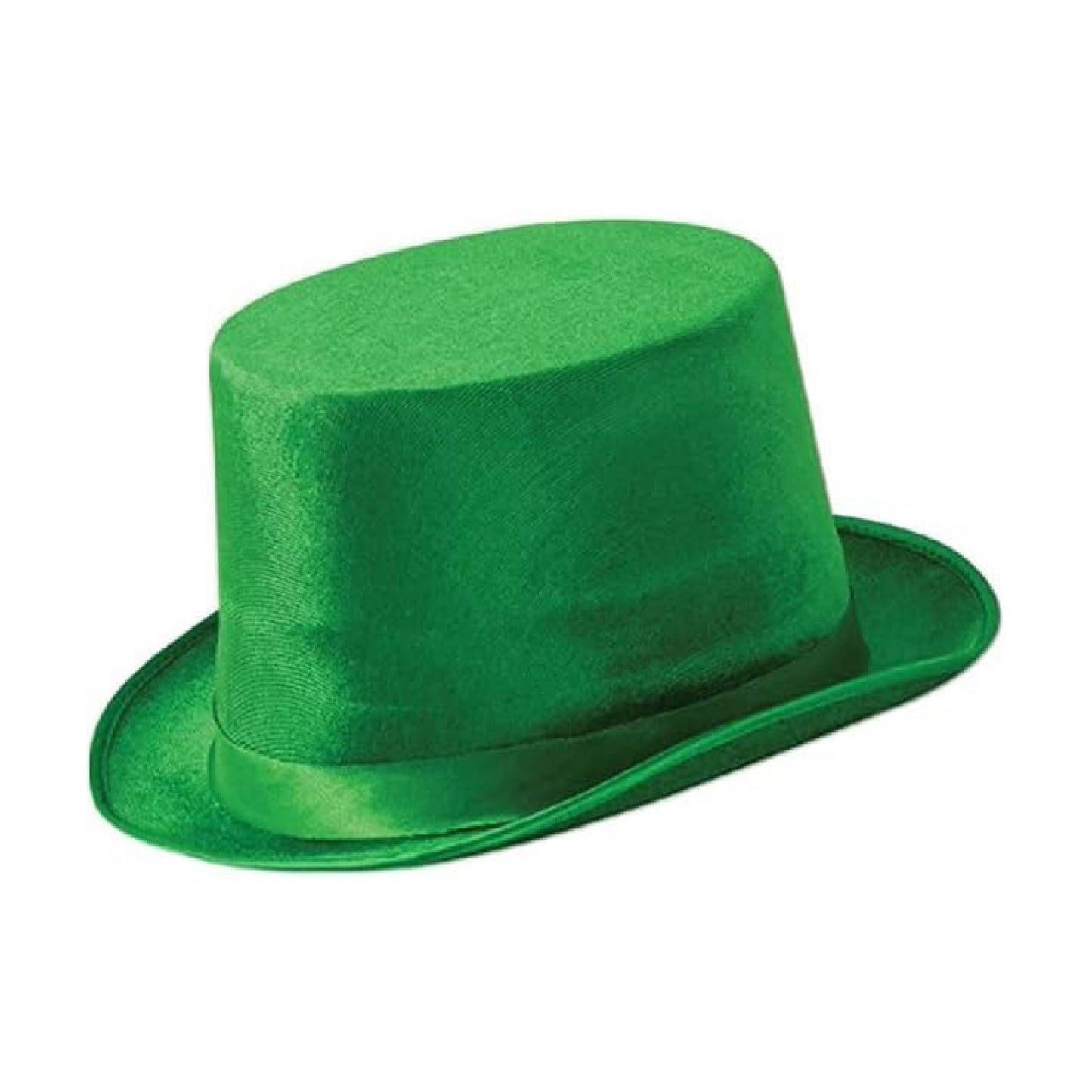 PMU St. Patrick's Day Headwear Decorations and Party Supplies - Plastic Top Hat with Shamrock - Irish Costume, Party Accessory