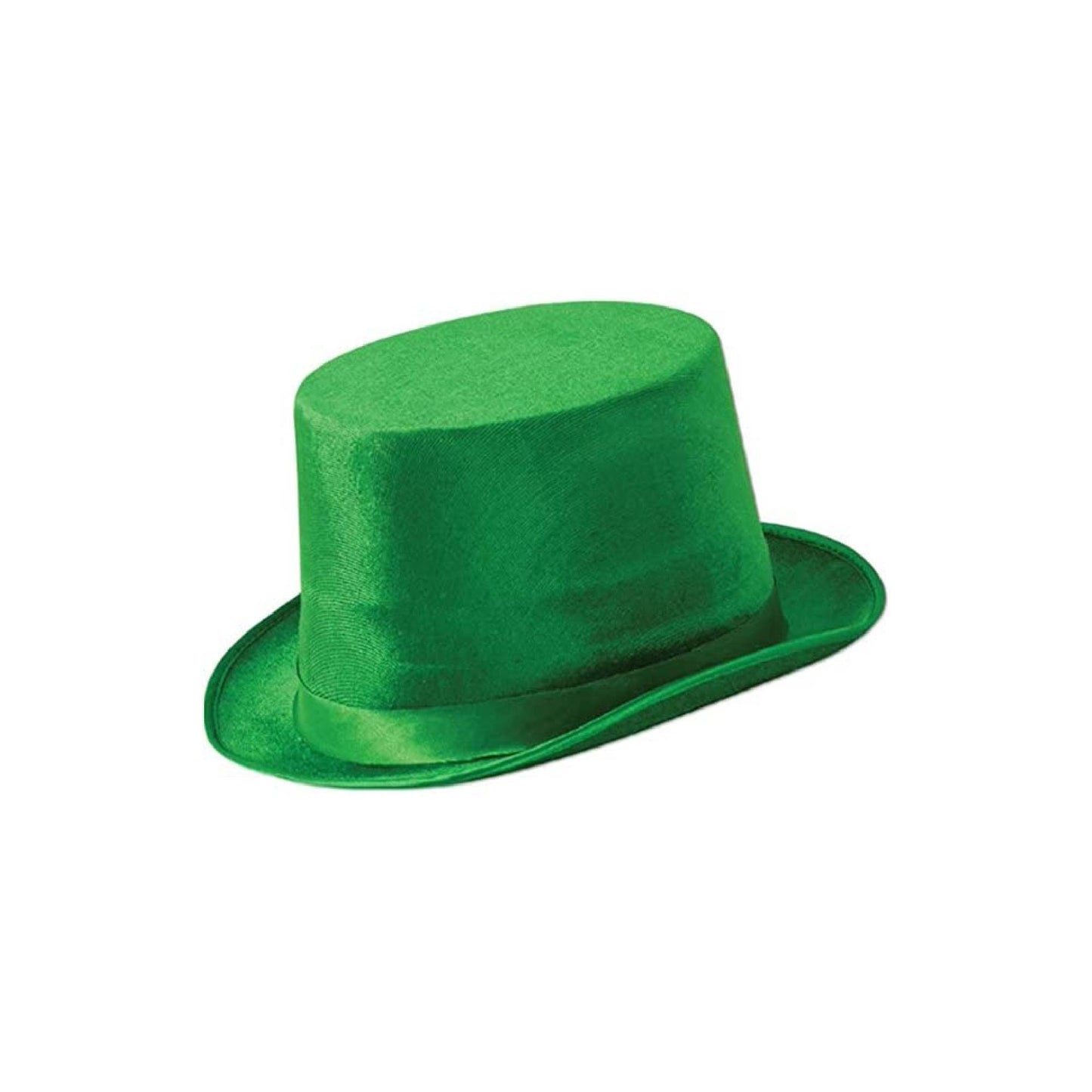 PMU St. Patrick's Day Headwear Decorations and Party Supplies - Plastic Top Hat with Shamrock - Irish Costume, Party Accessory