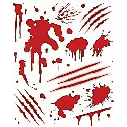 PMU Halloween Party Decoration Accessory Bloody Rat Toilet Seat Cover 12in x 17in Party Accessory (1/pkg) Pkg/1