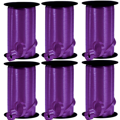 PMU Curling Ribbon - Crimped Texture Curling Ribbons for Gift Box Wrapping, Florist Flowers, Birthday Party Decorations, Festival Art Craft & Christmas Décor 3/8 Inch X 250 Yards