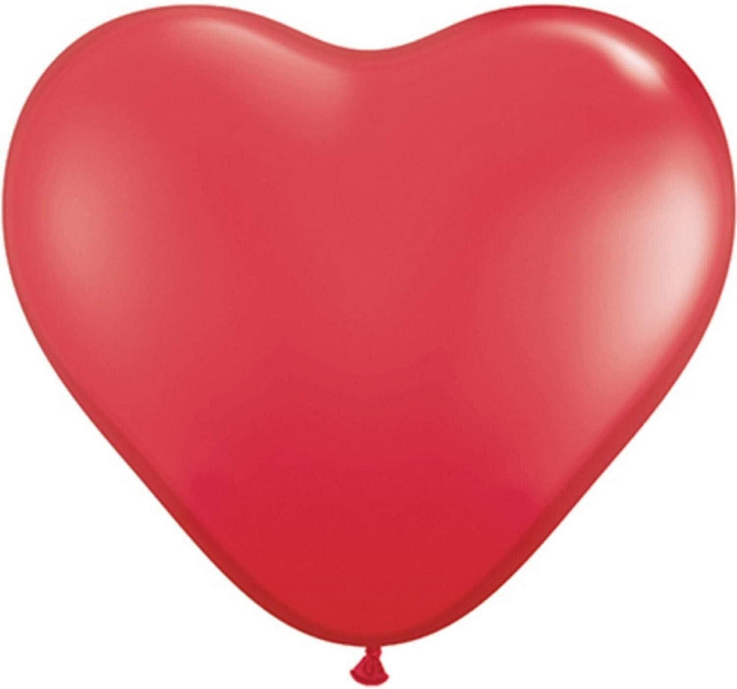 PMU 6in Heart Shape Latex Balloons for party supplies and decorations