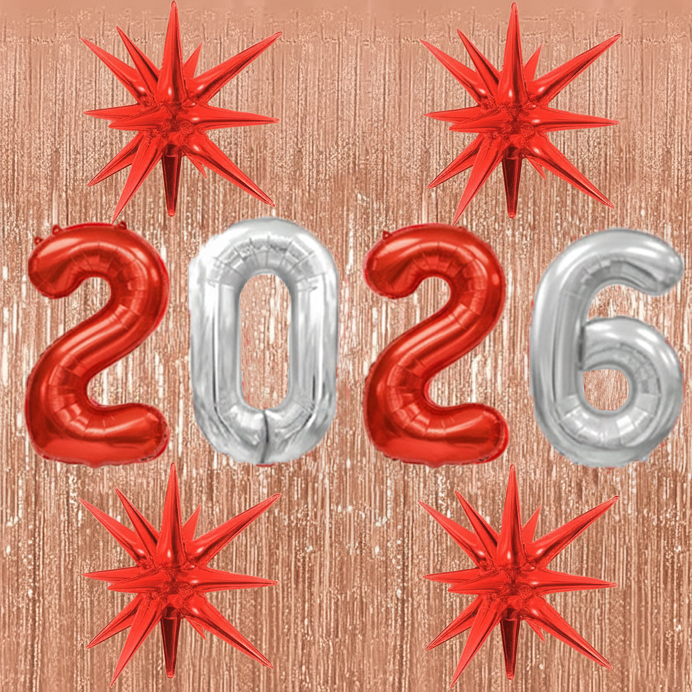 PMU 2026 Graduation - New Years Balloons Curtain Backdrop Party Kit Decorations