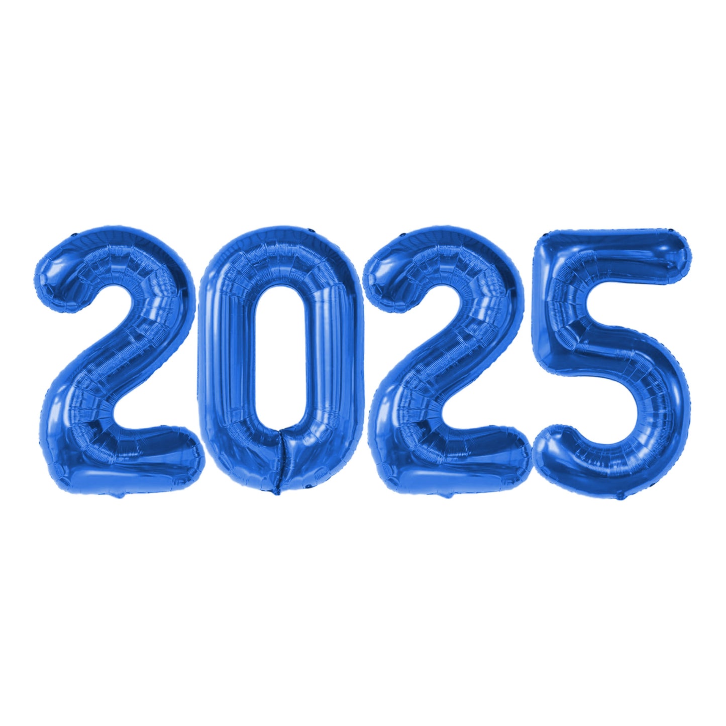 PMU New Year's Eve Party "2025" 16inch, 30inch, & 40inch in Number Mylar Balloons 2025 New Year, Graduation, Birthday, Special Events Accessories Party Celebration (4/pkg) Pkg/1